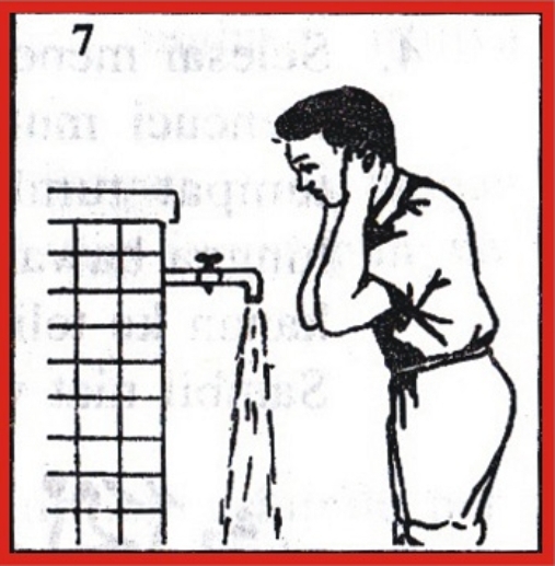 Tata cara melakukan wudhu